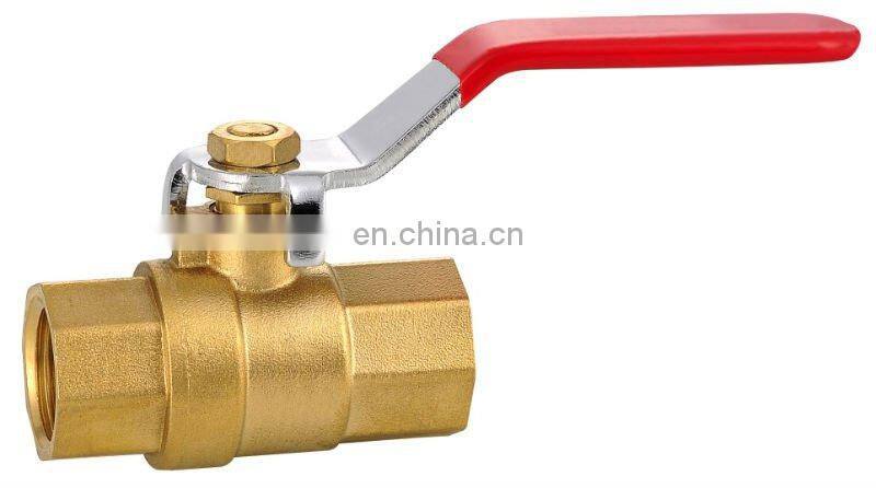 WOG 600 full bore brass water ball valve