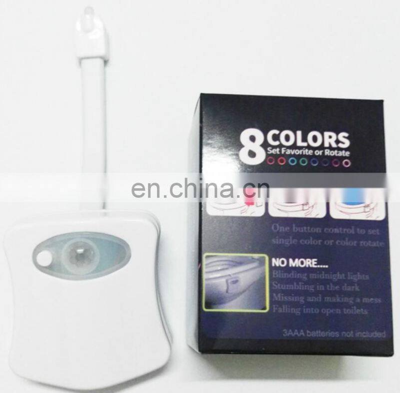 3AAA battery operated led night light with light sensor