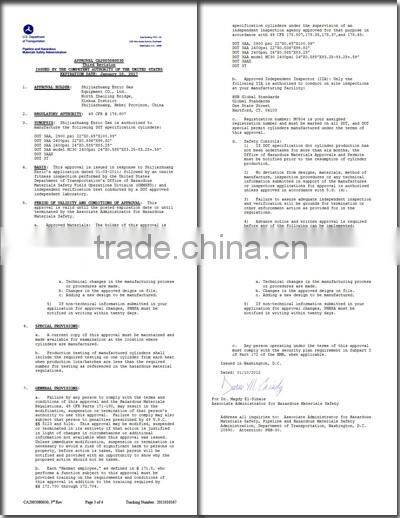 YK high safety factor CNG 8 tubes cng trailer truck