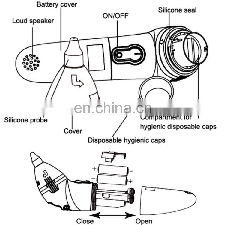 NC001 2021 new hospital grade adult nose cleaner electric baby nasal aspirator
