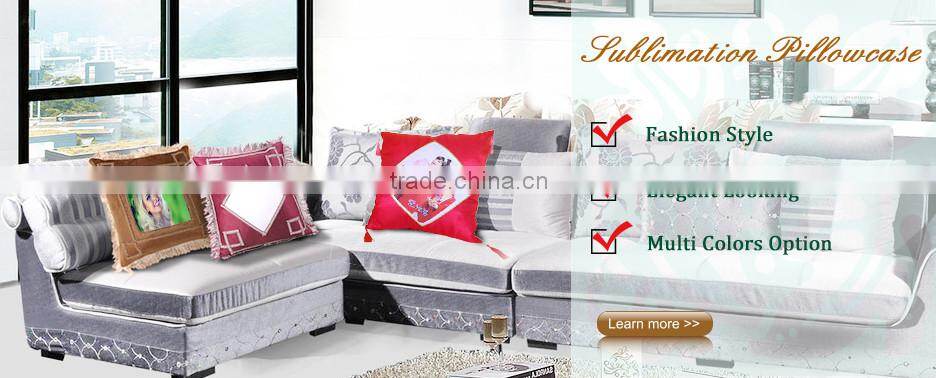 Custom Sublimation Heat Transfer Diagonal Triangle Pillowcase 42*42cm