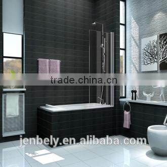 6mm Tempered Glass With Point Handle Bath Screen(CE)
