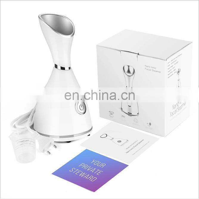 2021 Hot Sale Beauty Personal Care Face Steamer Sprayer Face with led light Humidifier Face steamers