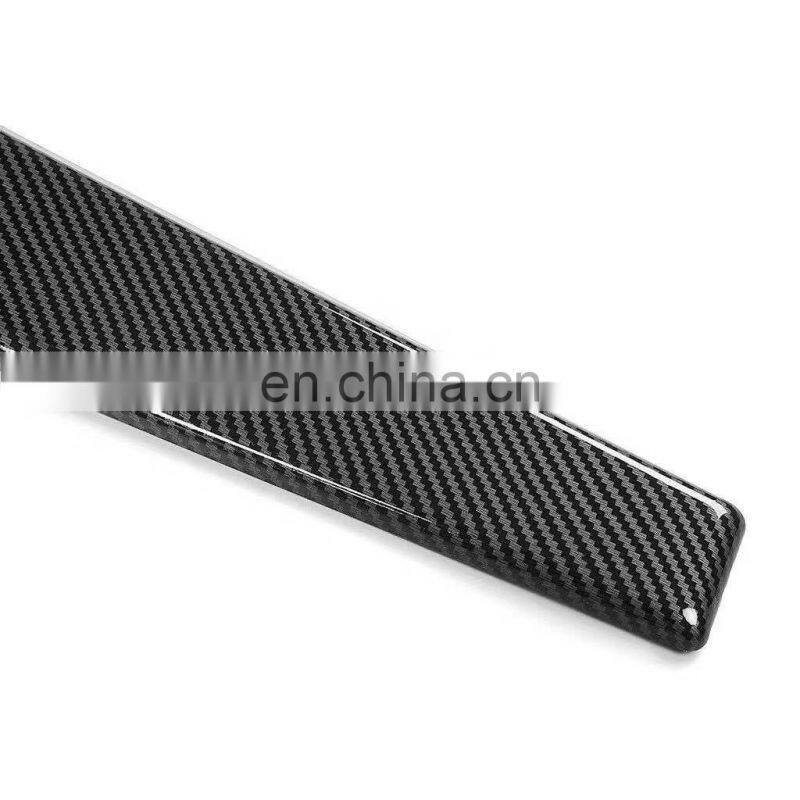 2pcs 120cm universal modified car side skirt changzhou factory bright black