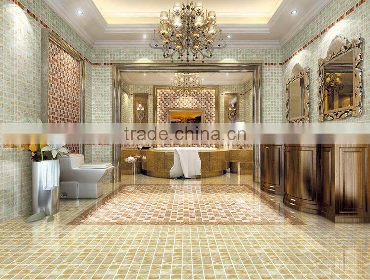 brown chinese tile for floor/cystal stone floor/interior decoration floor/wall tiles