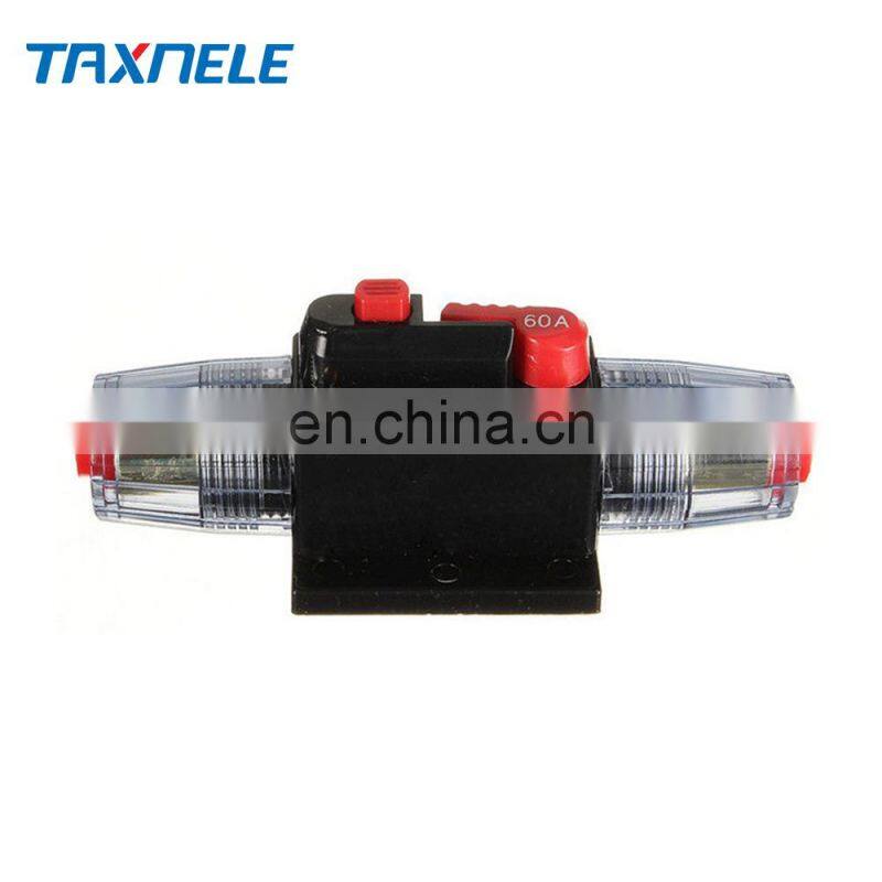 150/100/50/30/20/40/60/80A 12V Car Truck Audio modification Stereo Amplifier Circuit Breaker Automatic Reset Fuse Holder Switch