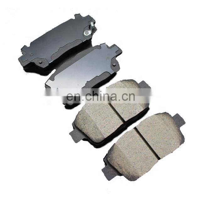 auto spare parts high performance 04465-yzze2 brake pads for Toyota YARIS