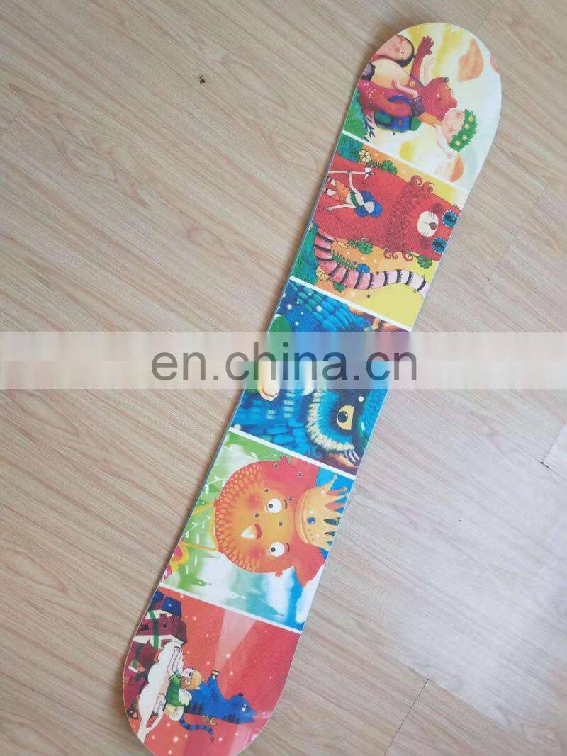 Poplar wood core Ski Equipment custom snowboard