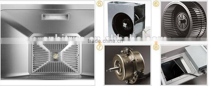 2015 big sale stainless steel oven hood