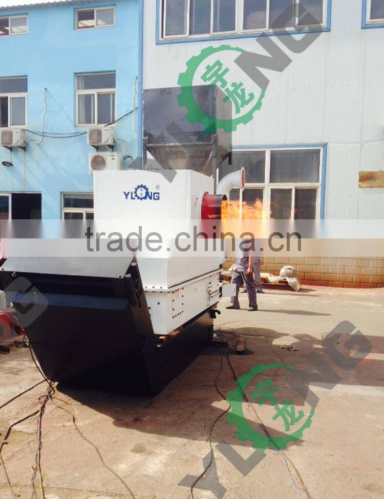 automatic discharging pellet burner