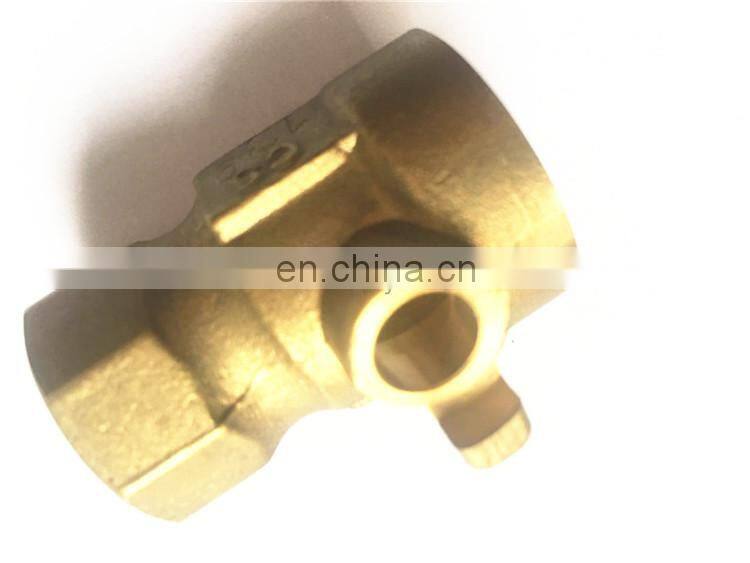 Custom brass die forging and machining brass pipe fittings