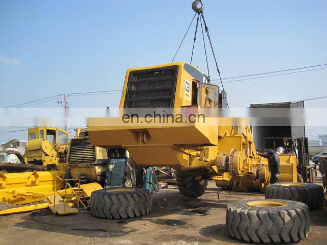 Caterpillar used 966G wheel loader, loading for CAT 966G by container