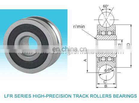 U Groove Track Roller Bearing LFR50/4NPP