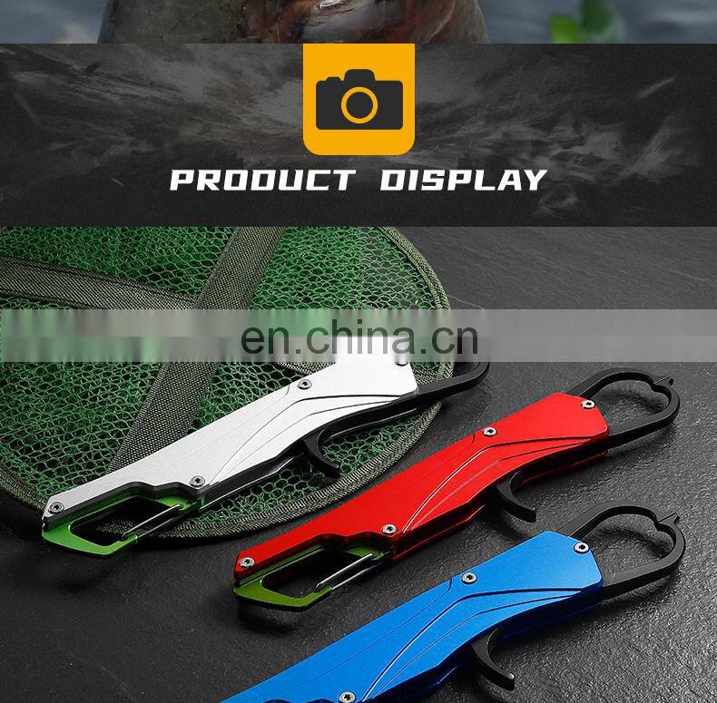 New outdoor fishing tackle gun type fish control pliers aluminum alloy luya fish mouth pliers