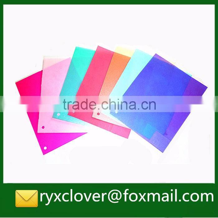 Flexible clear colorful pp corrugated plastic sheet