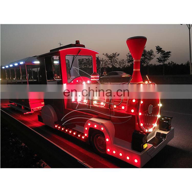 Outdoor christmas kids diesel road train for sale