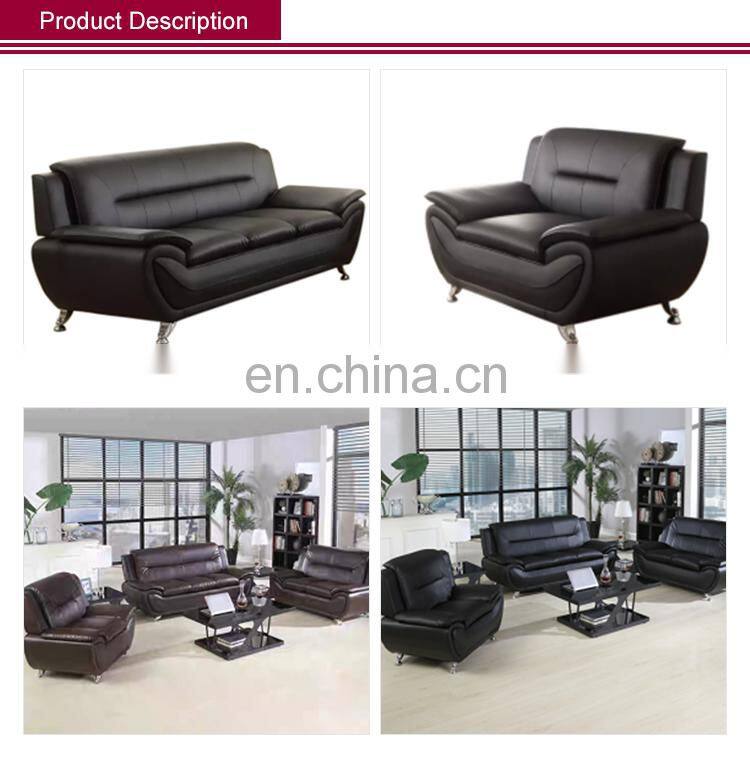 Living Room Available Black Sofa Adjustable Backrest Angle Sofa