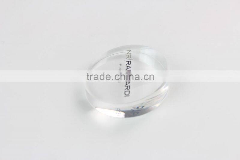 Clear Acrylic Rounded Block Riser For Women Shoe Acrylic Shoe Riser