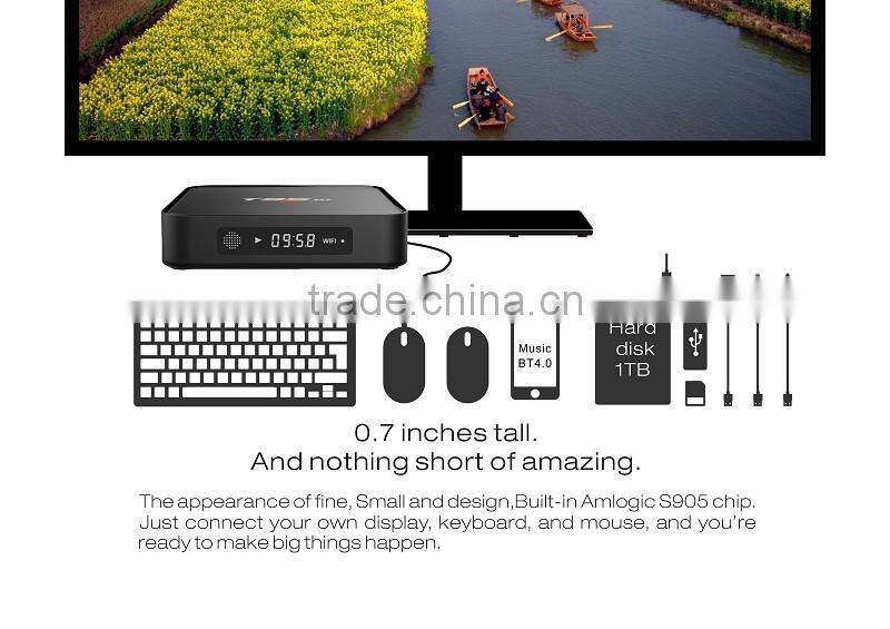2016 Consumer Electronics 2G DDR3 Android TV Box Digital Satellite Receiver T95M Android TV Box