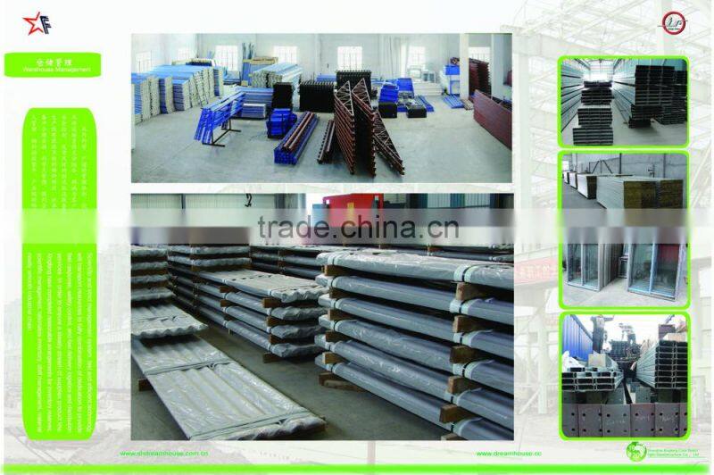 prefabricated industrial building warehouse/light steel structure warehouse plan