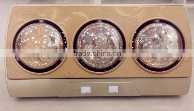 wall mount bathroom heater lamps with CE,ROHS,SASO certifications