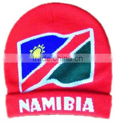 hot sell soft winter football cap for England