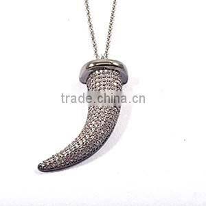 Mens Black Chain Necklaces gay sex crystals Stainless Steel Spike Necklace Pendants