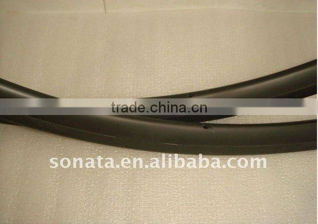 Top carbon bicycle rim 24mm with 3k UD finish