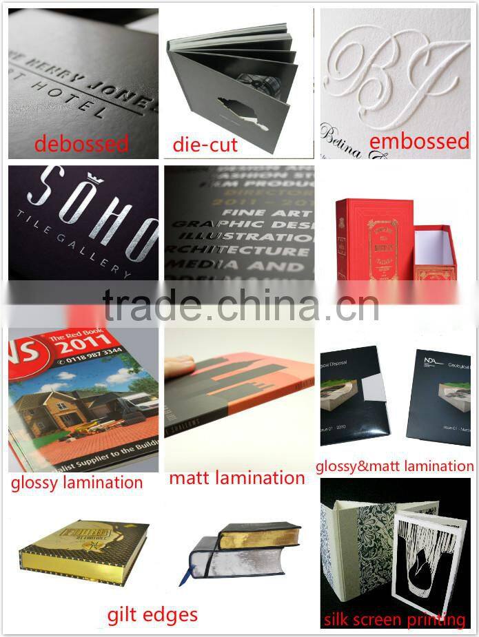 Professional hardcover book printing