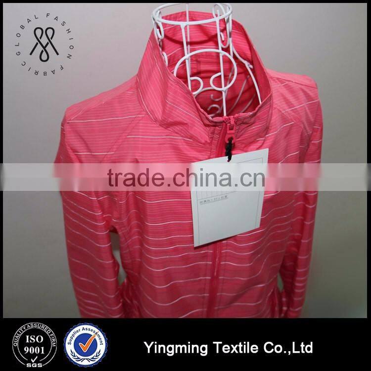 Wholesale women's fashion shining safety coat with for night runs