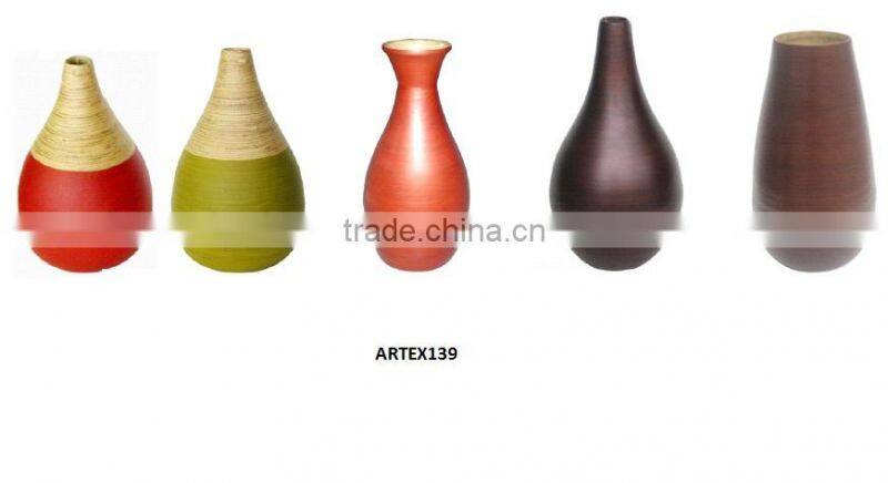 Vietnamese bamboo lacquer bowls