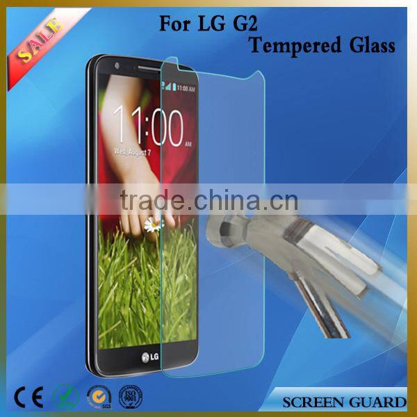 For LG/G2 tempered glass screen protector,The New products in 2015, made in china,factory in shenzhen