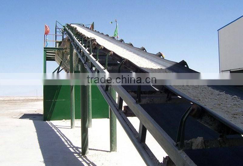 Rubber PVC acclivitous belt conveyor price