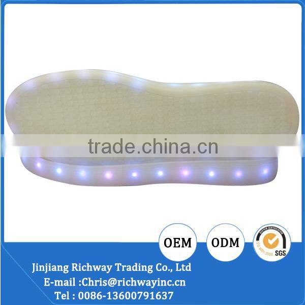 led shoes outsole shoe sole light jinjiang factory