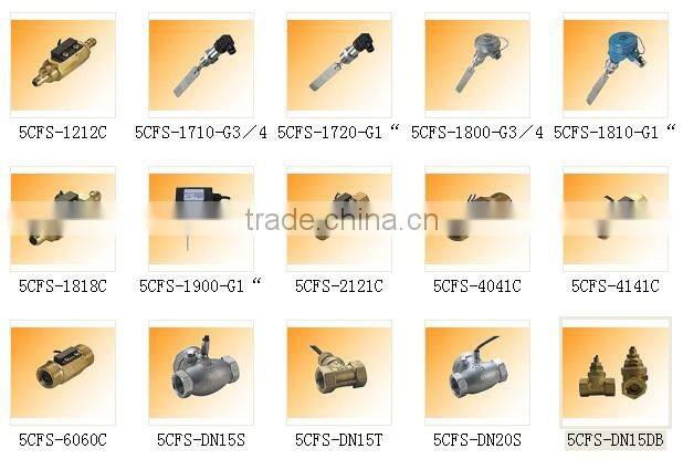 copper screw thread gas liquid magnetic flow switch sensor 5CFS-2121C