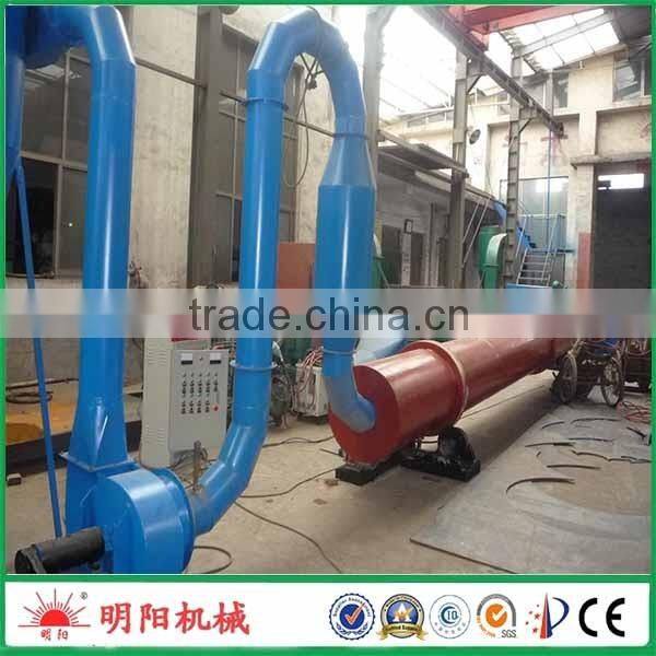 Mingyang brand with CE ISO rotary drum wood sawdust airflow dryer 008615225168575