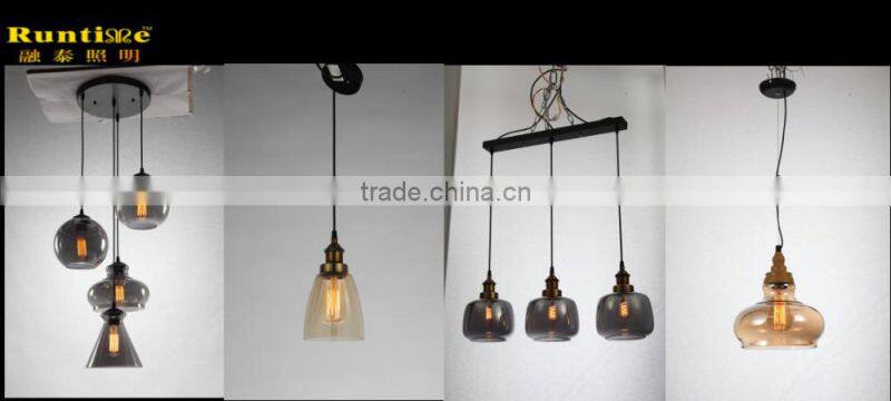 Pendant Chandelier Glass 3d Lighting Modern Pendant Light RT3022