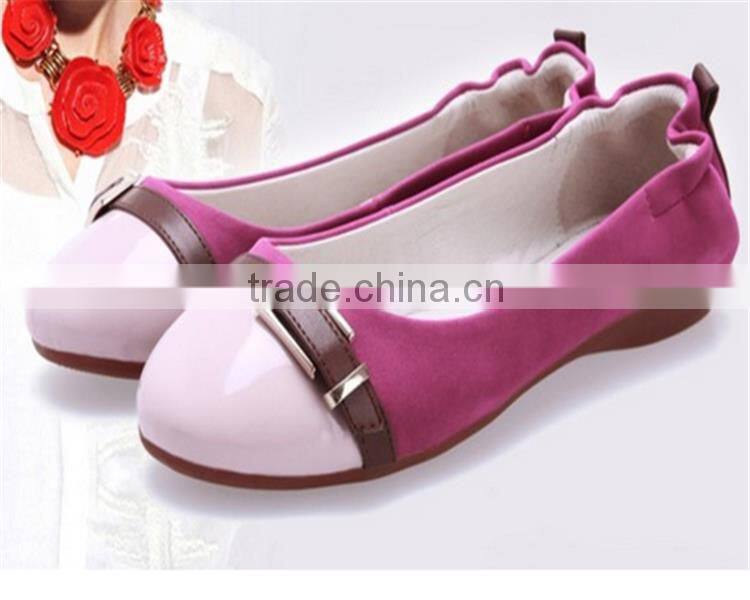 Brand new women flat shoes 2016 women closed shoes with high quality XT-DA0893