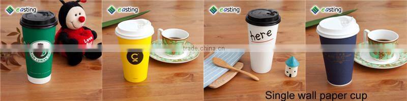 Cold cup Plastic slip lids 90 mm 80 mm white and black