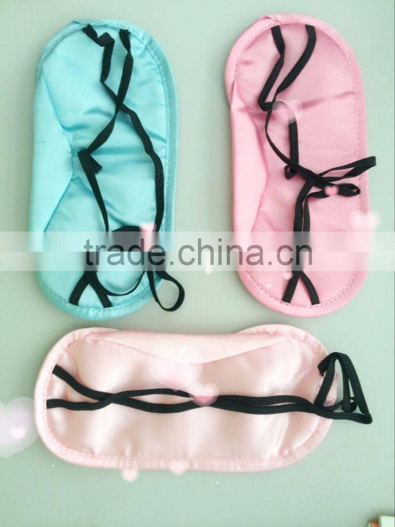 wholesale new design high quality soft airline eye mask