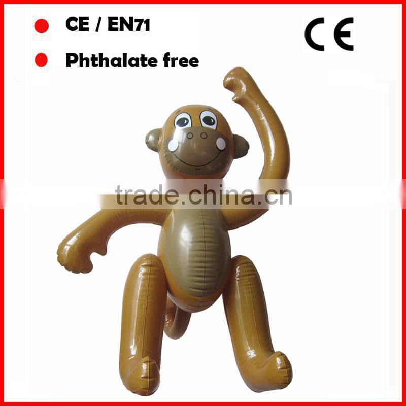 PVC kids toys Inflatable gun custom logo for promotion