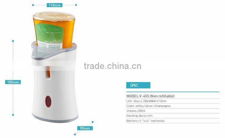 automatic antibacterial hand gel dispenser