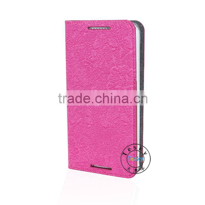 2014 HOT SELLING FLIP PU LEATHER CASE COVER FOR HTC DESIRE 816