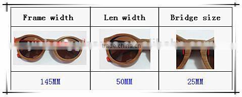 brown bamboo with wood veins in palarized lens free customer logo
