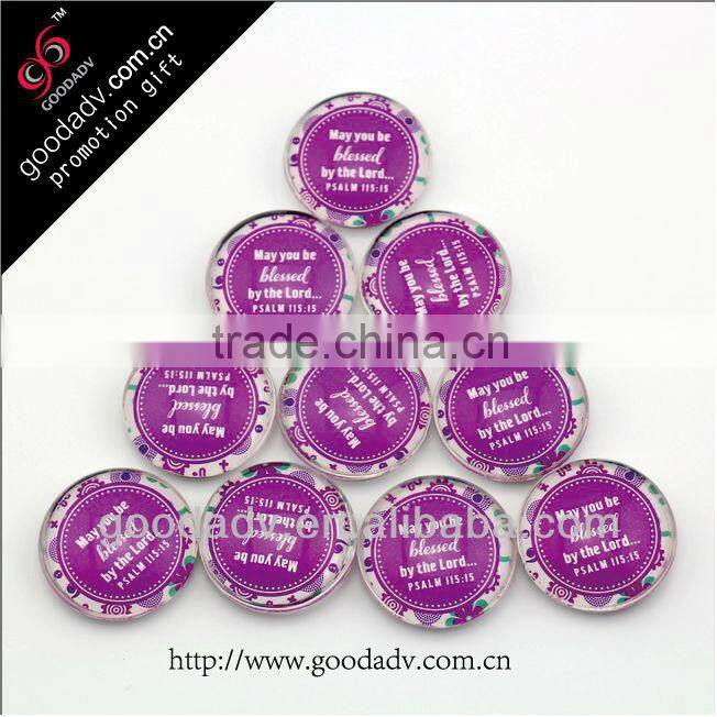 2014 hot-selling high quality glass magnetic sticker