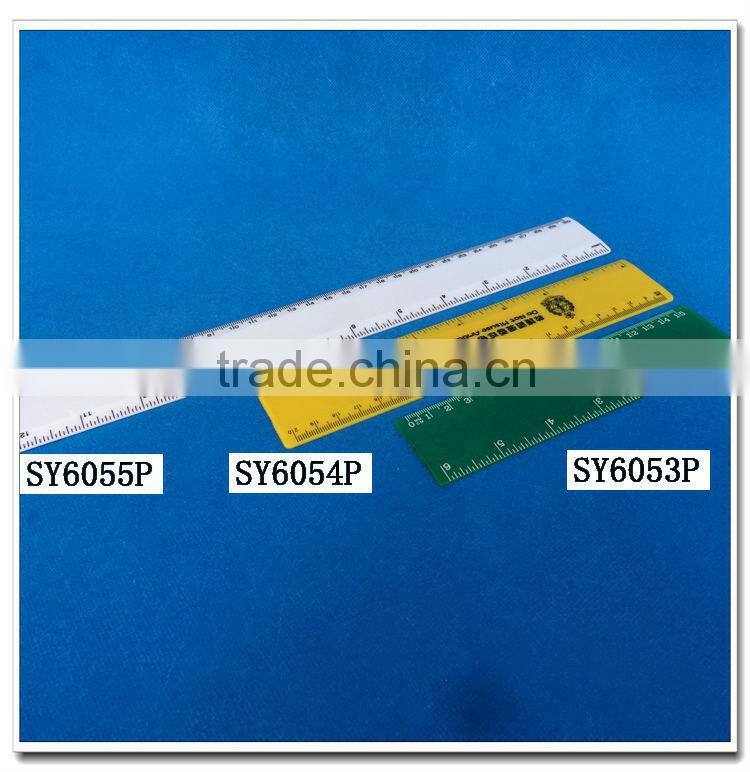 Colorful 20cm straight plastic ruler