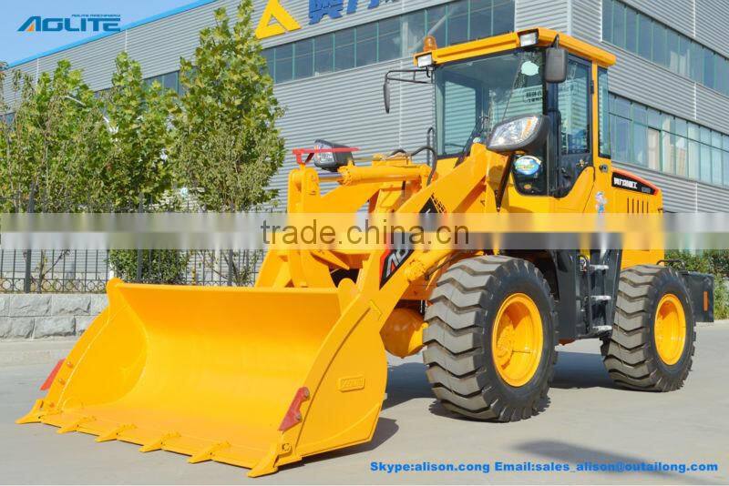 AOLITE 930D small wheel loader for sale have ROPS/FOPS certification