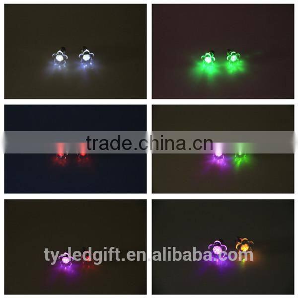 Factory wholesale dance party accessories good quality led earring