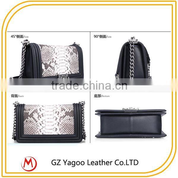 High quality pu ladies leather handbags