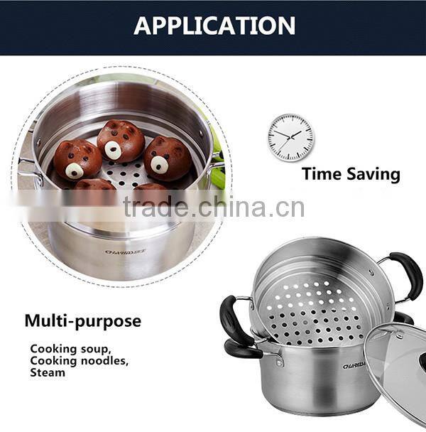 Commercial Large Capacity Rice Induction Stainless Steel Electric Food Steamer